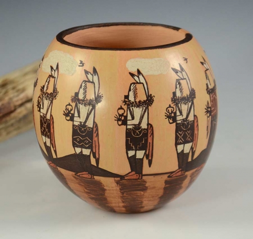 Ida Sahmie Yei Pottery Hopi Navajo