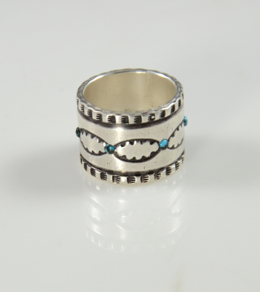 Navajo Silver Ring by Darryl Begay, Sedona Indian Jewelry
