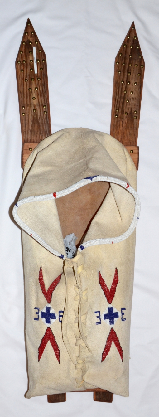 Beaded Cradle Board, Sedona Native American Art