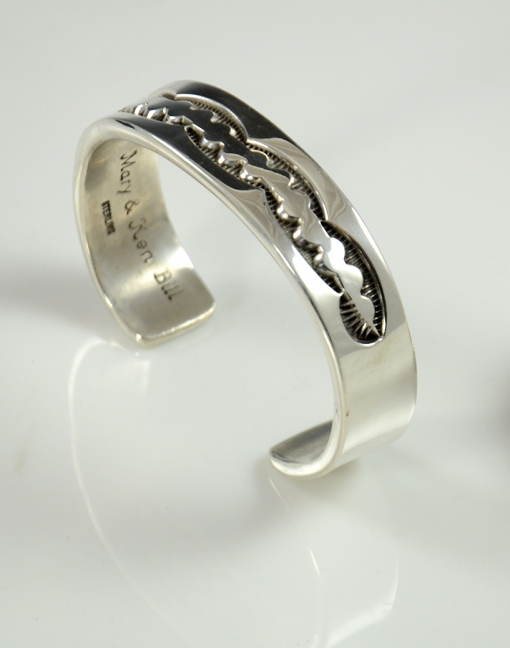 Silver Bracelet by Mary and Ken Bill