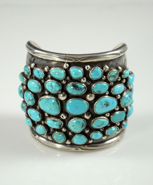 Turquoise and Silver Bracelet