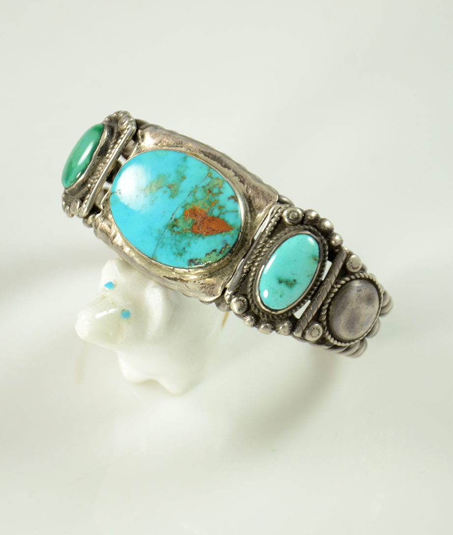 sold Old Style Navajo Turquoise Br.acelet - Native American | Native  American Jewelry
