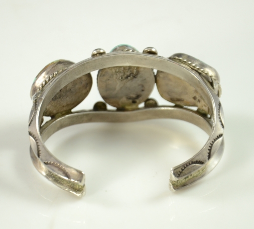 Sterling Silver #8 Turquoise Bracelet, Navajo Bracelet, Sedona Native American Jewelry, Sedona Turquoise Jewelry