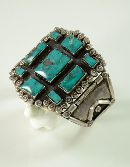Blue Gem Turquoise Bracelet, Sedona Indian Jewelry, Sedona Native American Jewelry,Turquoise Jewelry