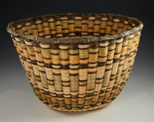 Large Vintage Hopi Wicker Basket, Sedona Indian Art, Sedona Native American Art