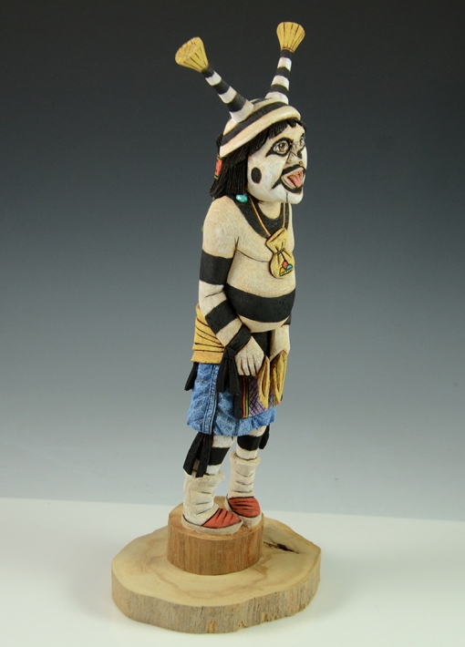 Koshare Kachina by Richard Gorman, Flagstaff Native American, Sedona Indian Art