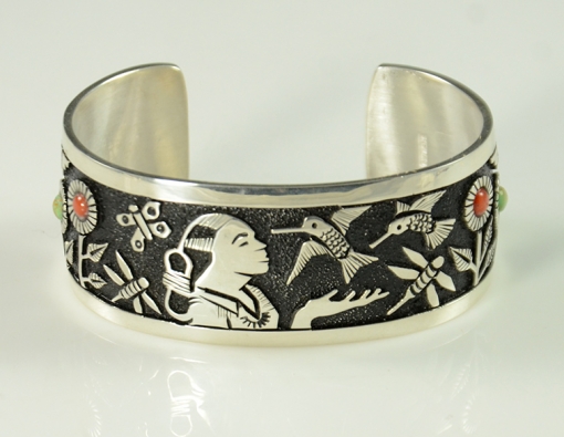 Navajo Bracelet by Philbert Begay, Sedona Indian Jewelry, Flagstaff Indian Jewelry, Sedona Native American