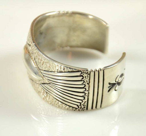 Sterling Silver Navajo Bracelet by Patrick Taylor