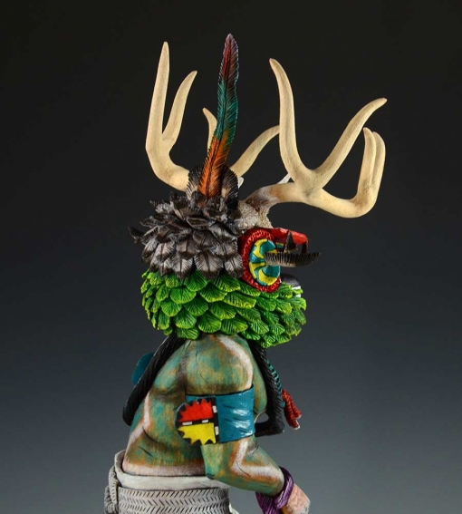 Deer Dancer Kachina by Hopi Artist, David Jensen