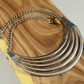 Navajo Necklace, Sterling Silver Necklace by Allen Kee