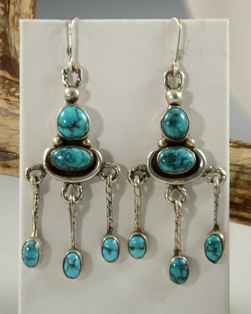 greg lewis turquoise earrings