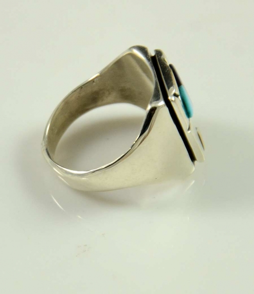 Navajo Turquoise Ring by Ron Henry
