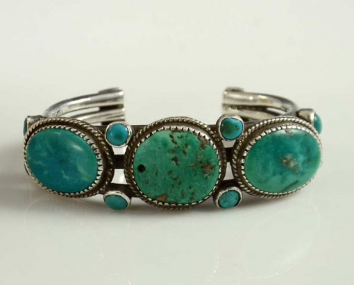 Vintage 1930's Turquoise Bracelet