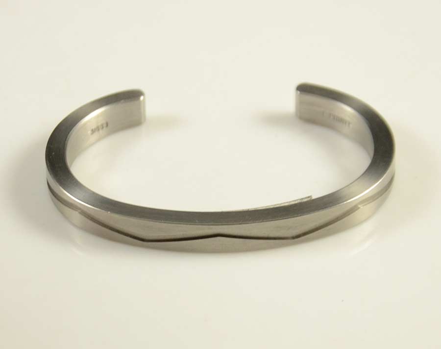 Pat Pruitt Narrow Stainless Steel Bracelet | Hoel's Sedona