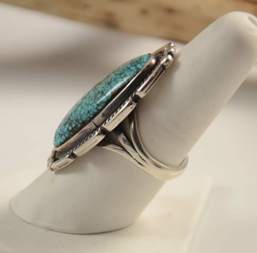 Navajo #8 Turquoise Ring Vintage