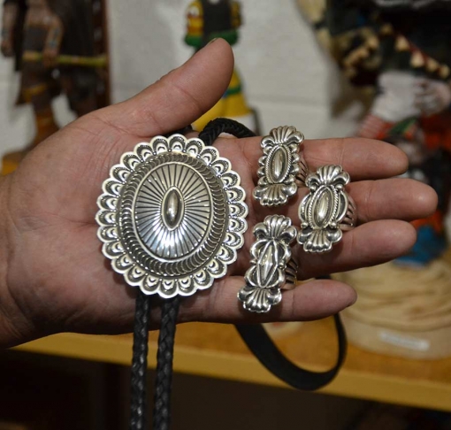 Stacey Gishal Navajo Silver Ring
