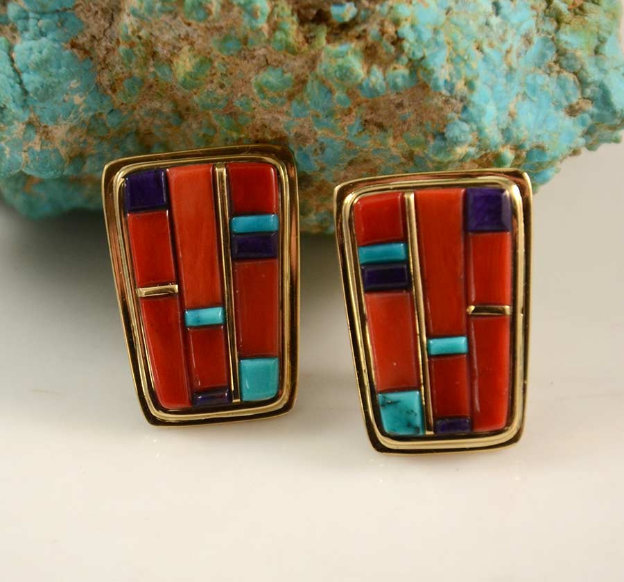 Hopi handmade earrings