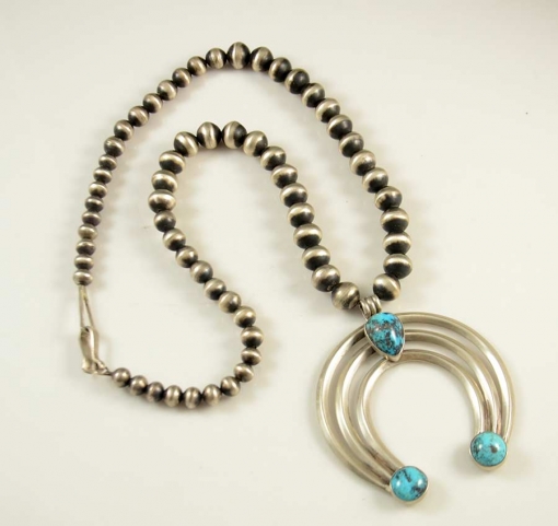 Silver Navajo Necklace