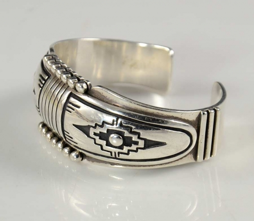 Navajo Silver Bracelet Steven Begay