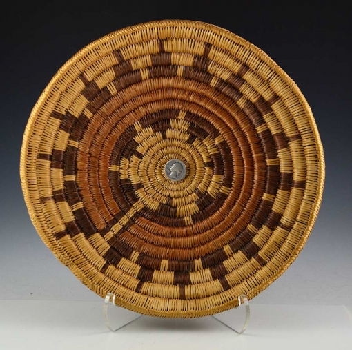 Vintage Navajo Wedding Basket
