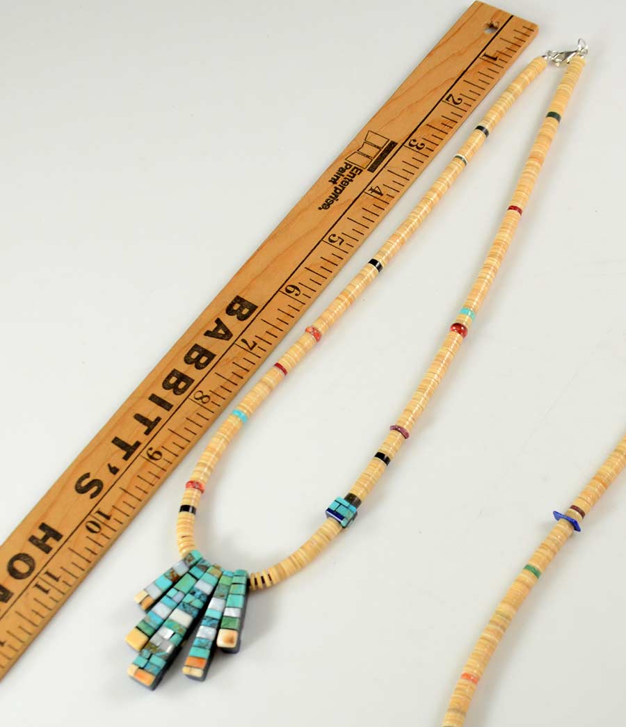 Charlene Reano Mosaic Reversible Necklace | Hoel's Sedona