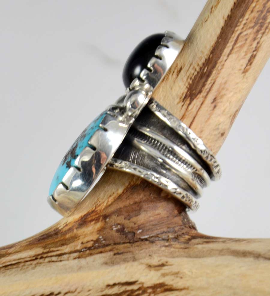 Vernon Begaye Silver Ring | Silver Navajo Jewelry Ring
