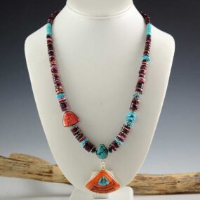 Gem Quality Coral & Turquoise Jewelry - Sedona AZ
