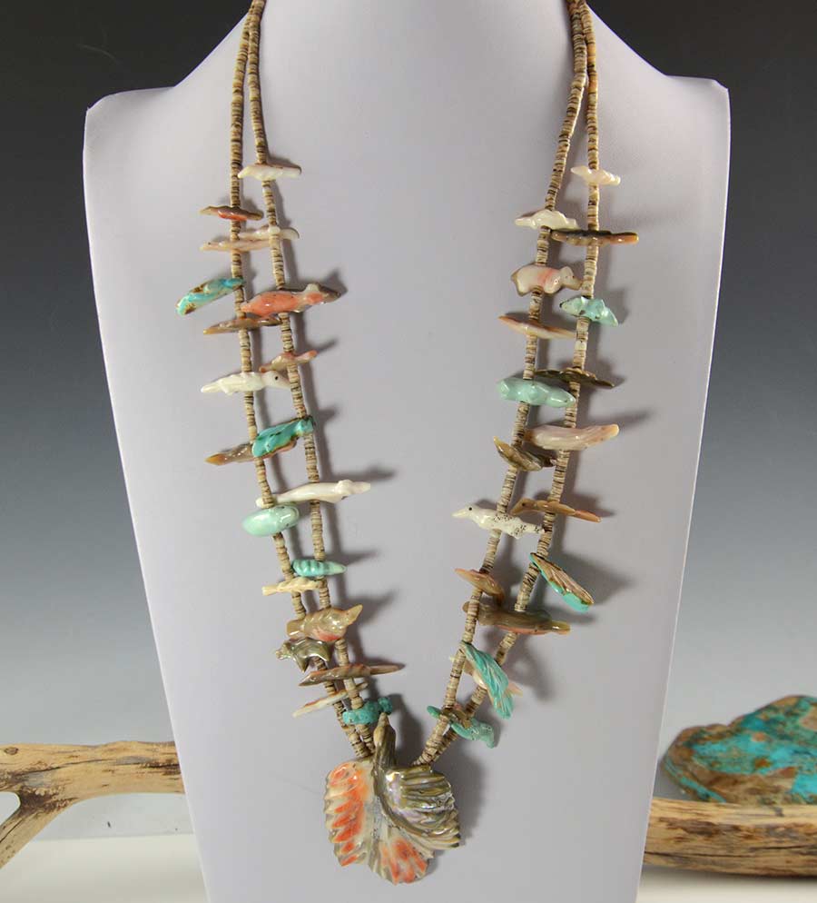 残りわずか】《Indian Jewelry》フェティッシュ ネックレス 72cm