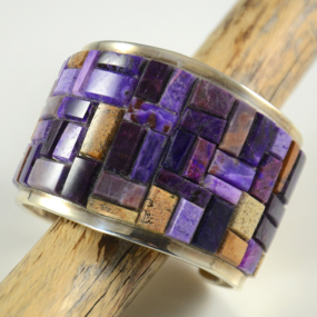 Tommy Jackson Silver Sugilite Bracelet